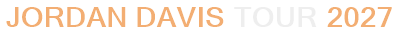 Jordan Davis Tour 2027